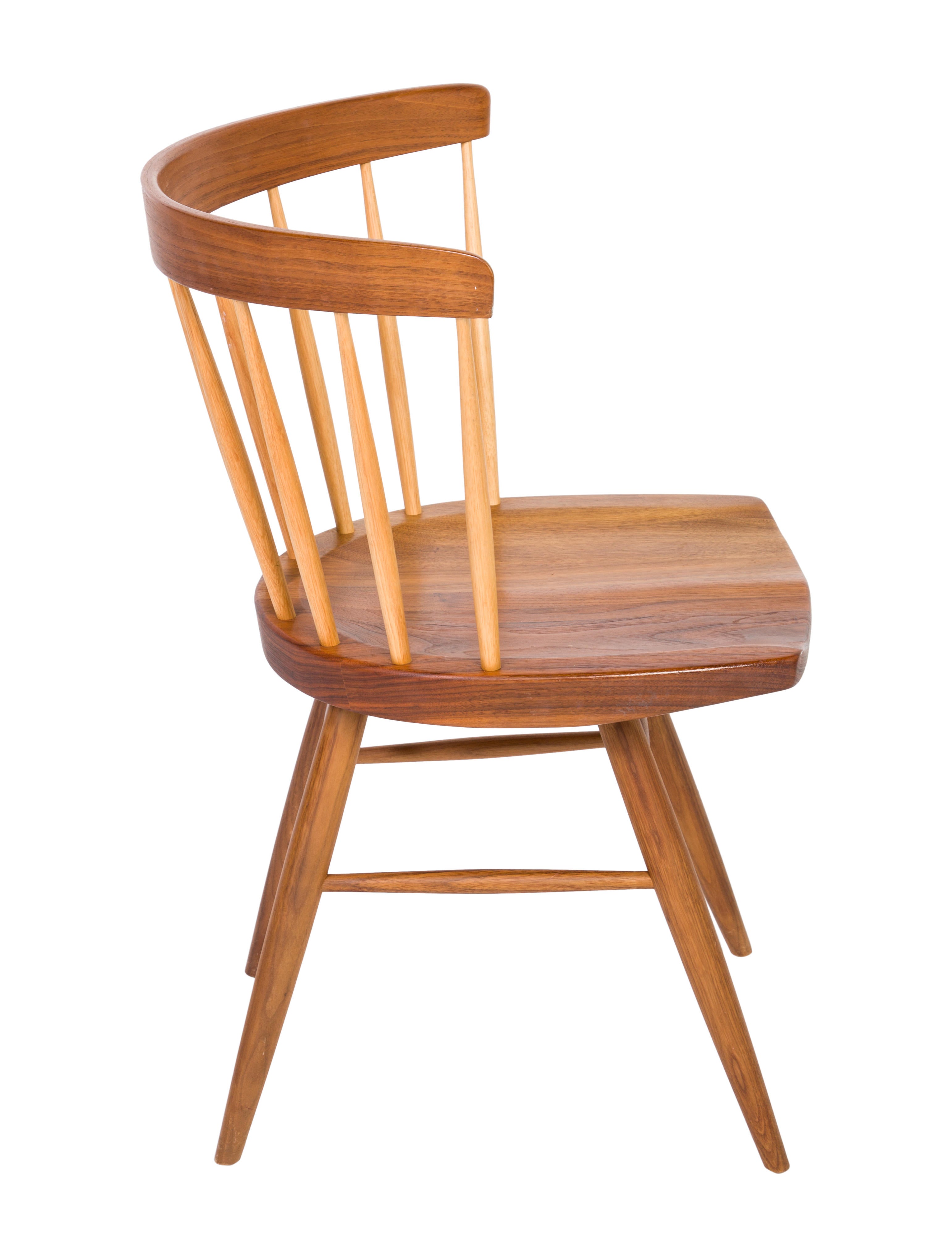 Knoll George Nakashima Straight Back Chair Furniture Knl20184 George Nakashima Straight Back Chair