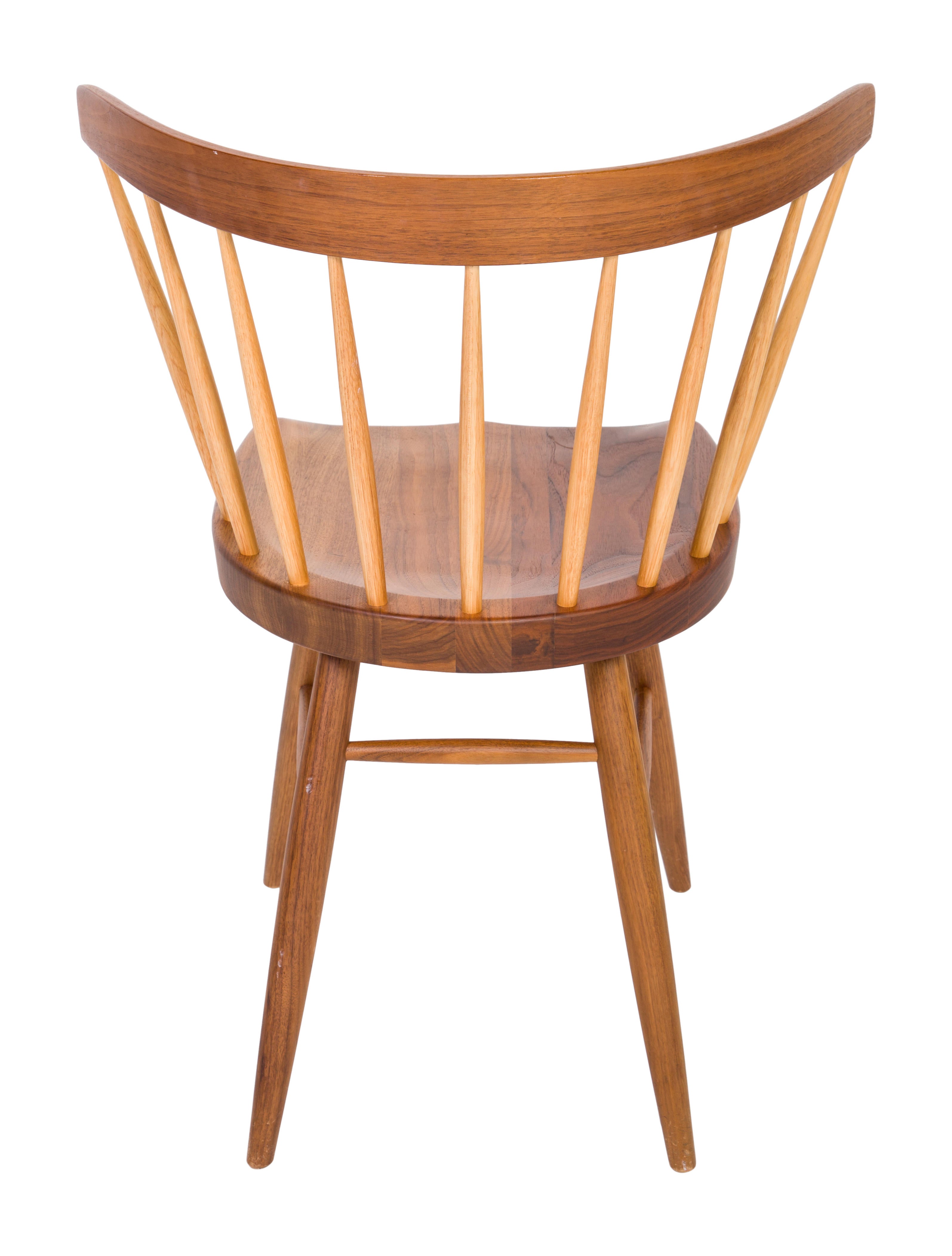 Knoll George Nakashima Straight Back Chair Furniture Knl20184 George Nakashima Straight Back Chair