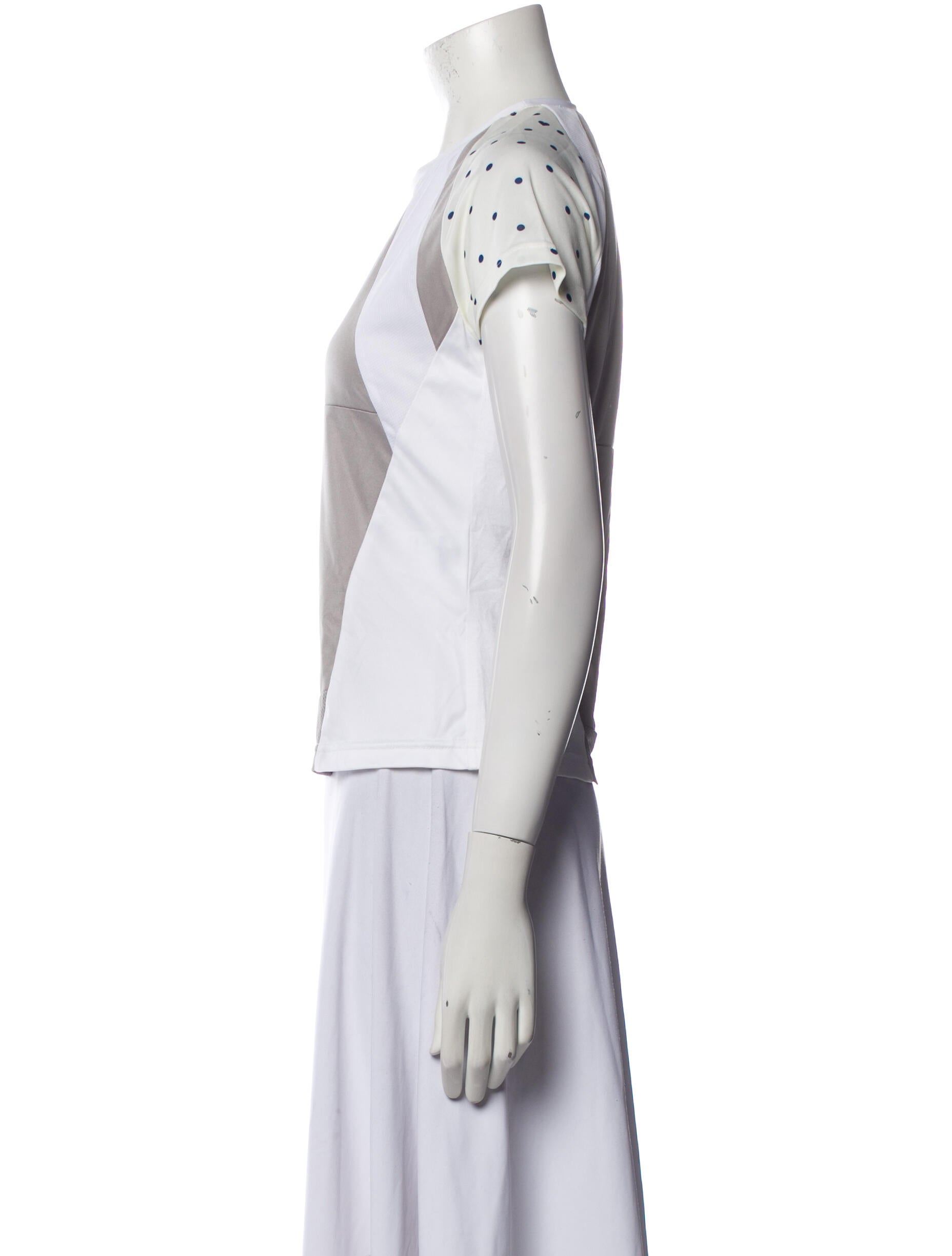 Koché Crew Neck Short Sleeve Top