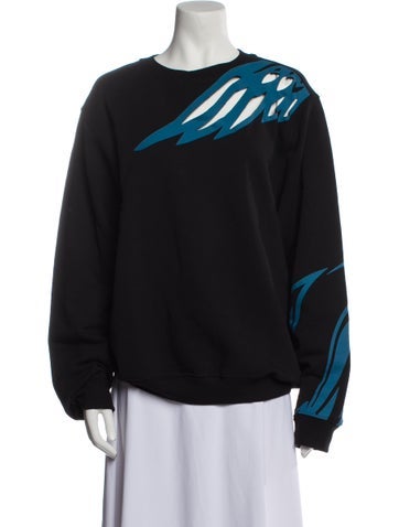 Koché Tops Graphic Print Crew Neck Top M