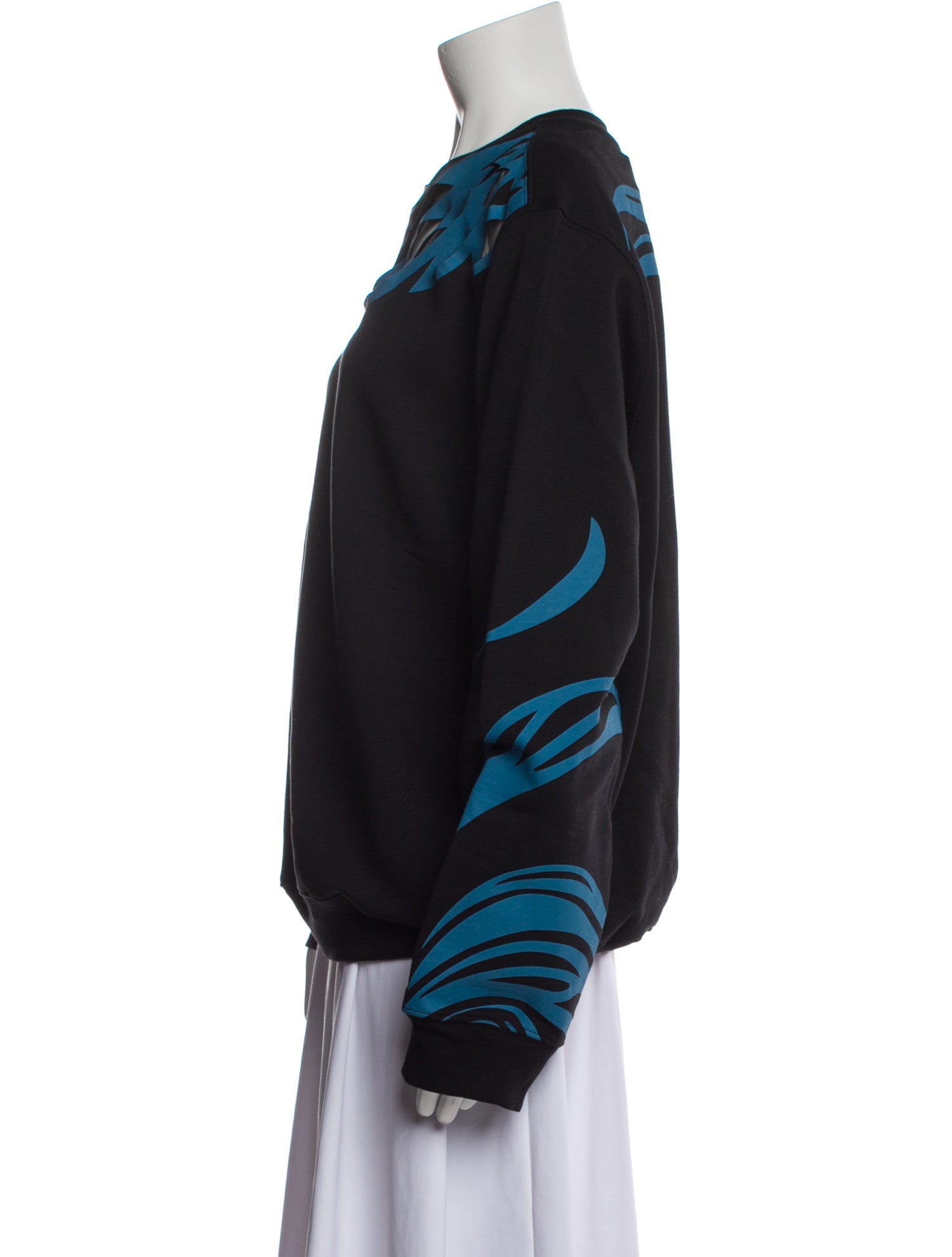 Koché Graphic Print Crew Neck Top w/ Tags