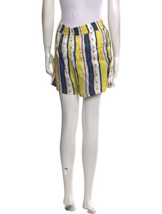Koché Striped Mini Shorts