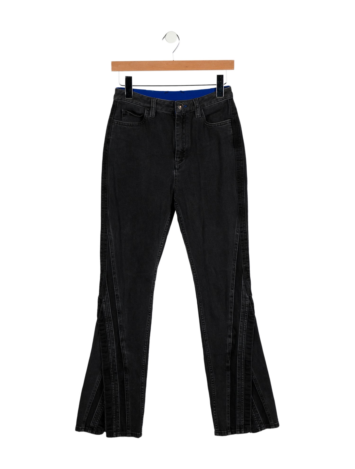 Koché Mid-Rise Straight Leg Jeans