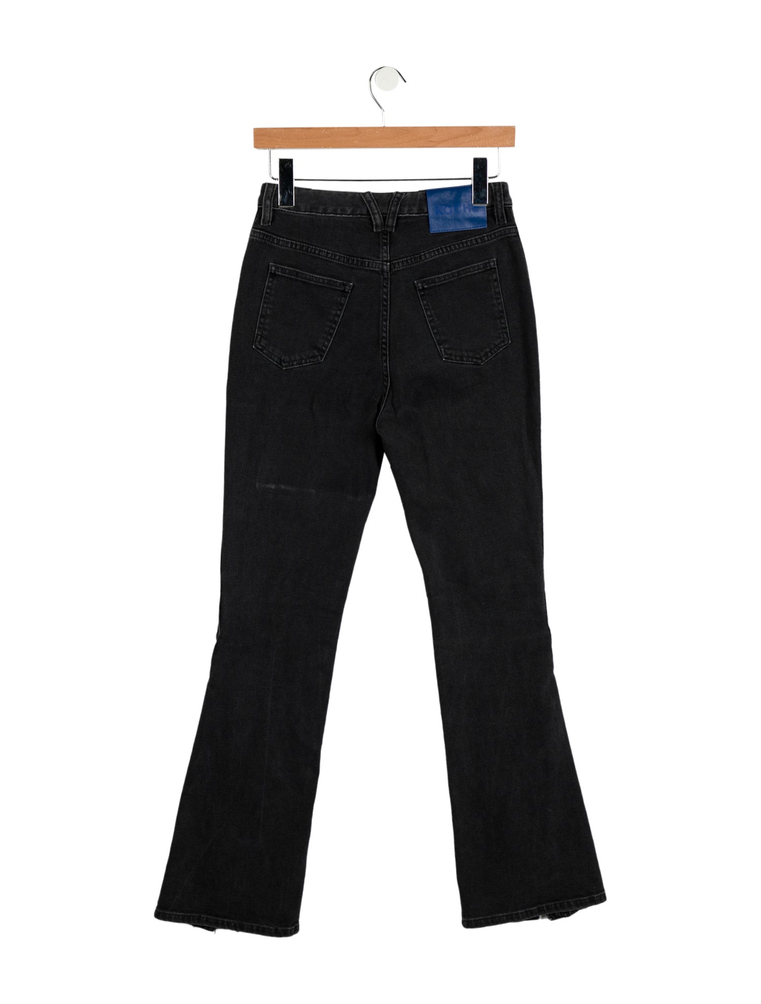 Koché Mid-Rise Straight Leg Jeans