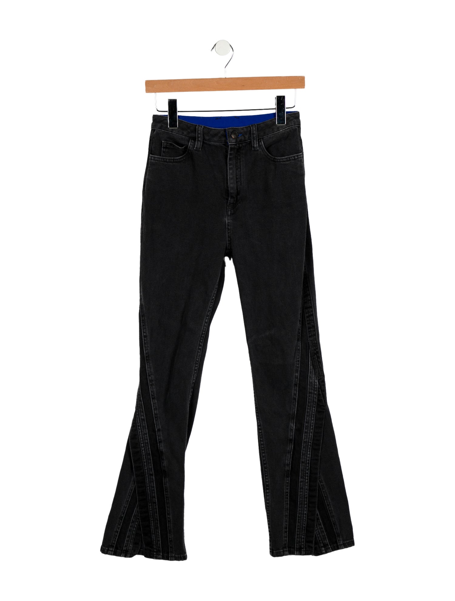 Koché Mid-Rise Straight Leg Jeans