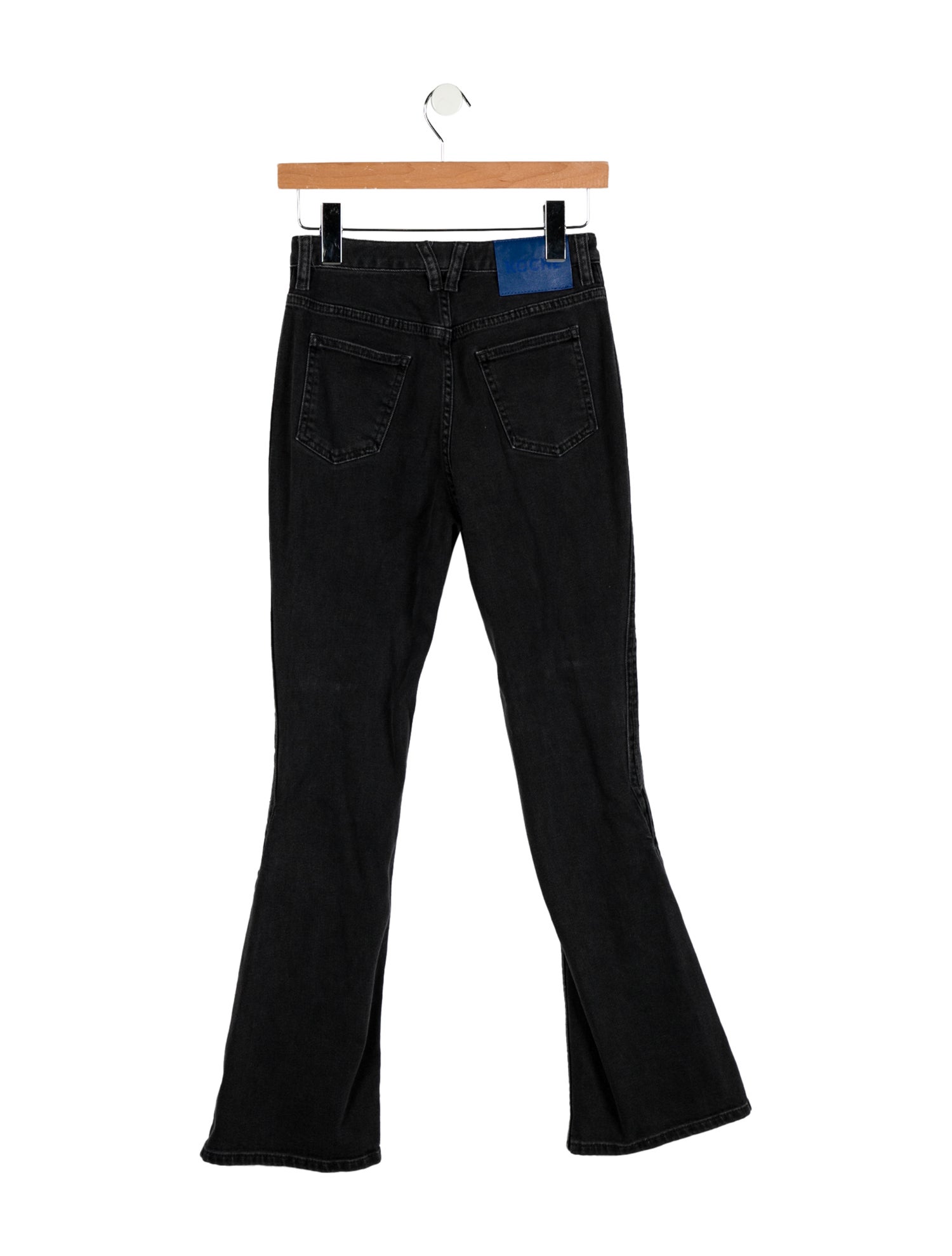 Koché Mid-Rise Straight Leg Jeans