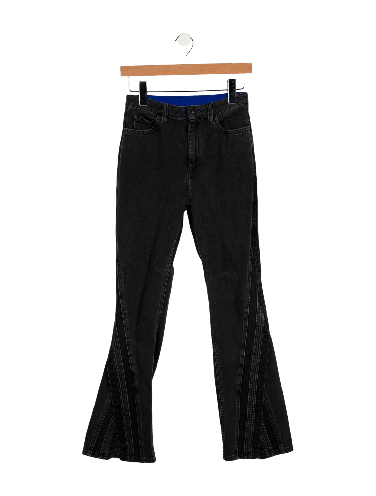 Koché Mid-Rise Straight Leg Jeans