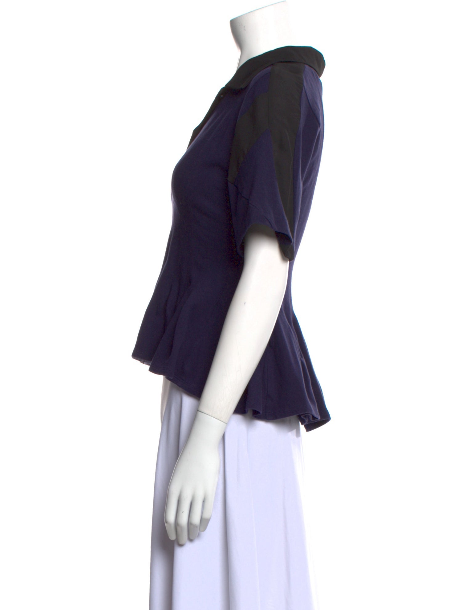 Koché Short Sleeve Crop Top