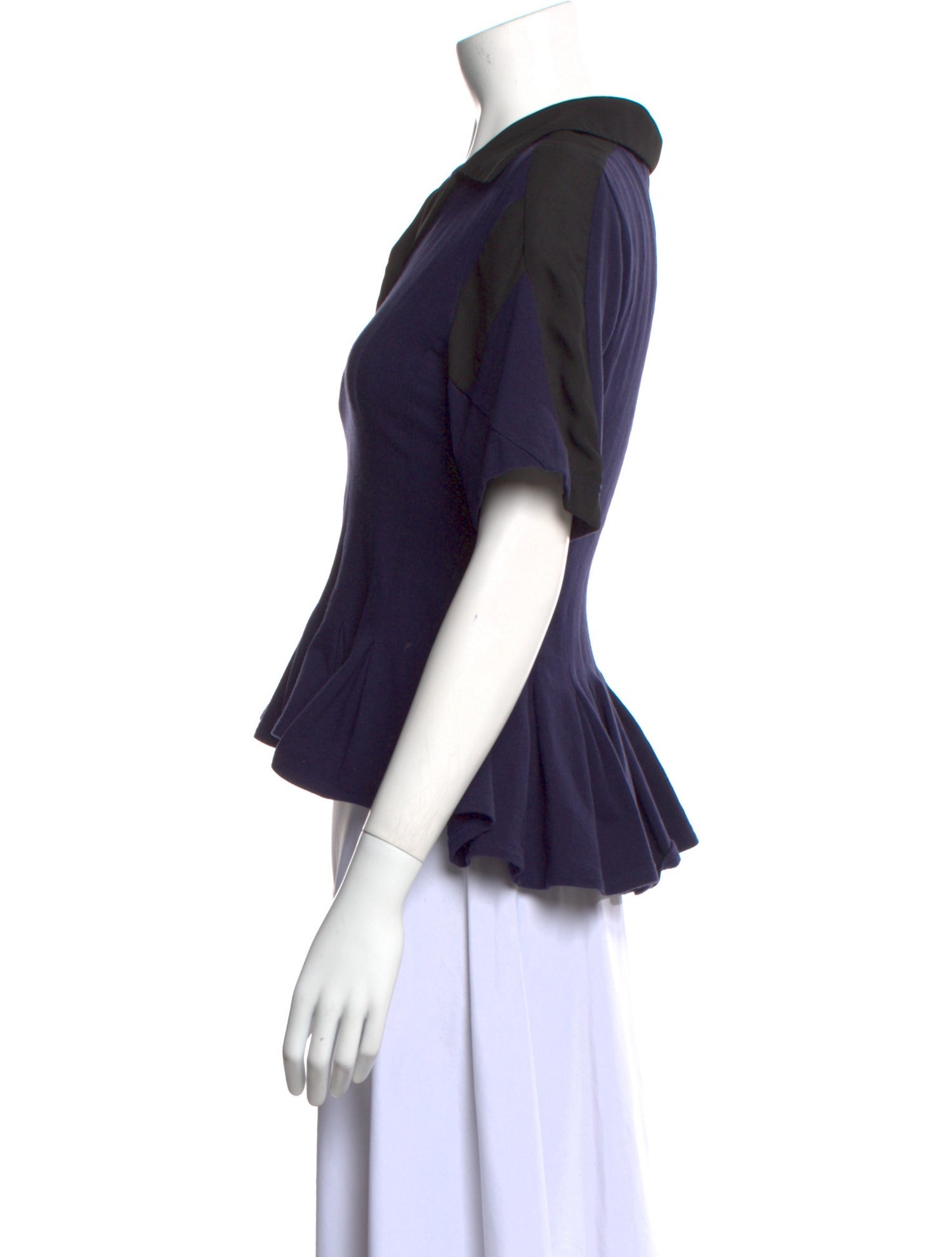 Koché Short Sleeve Crop Top