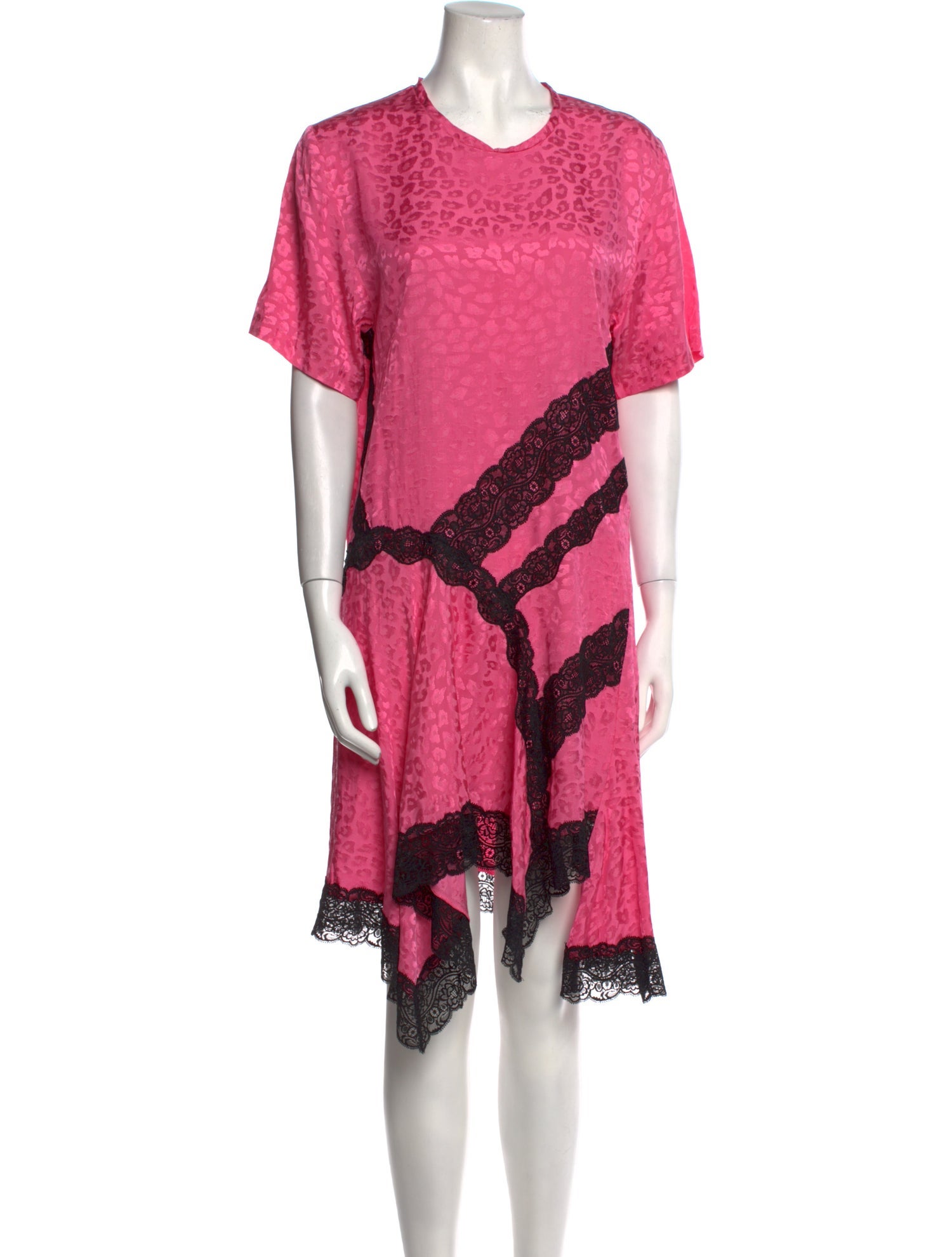 Koché Printed Knee-Length Dress