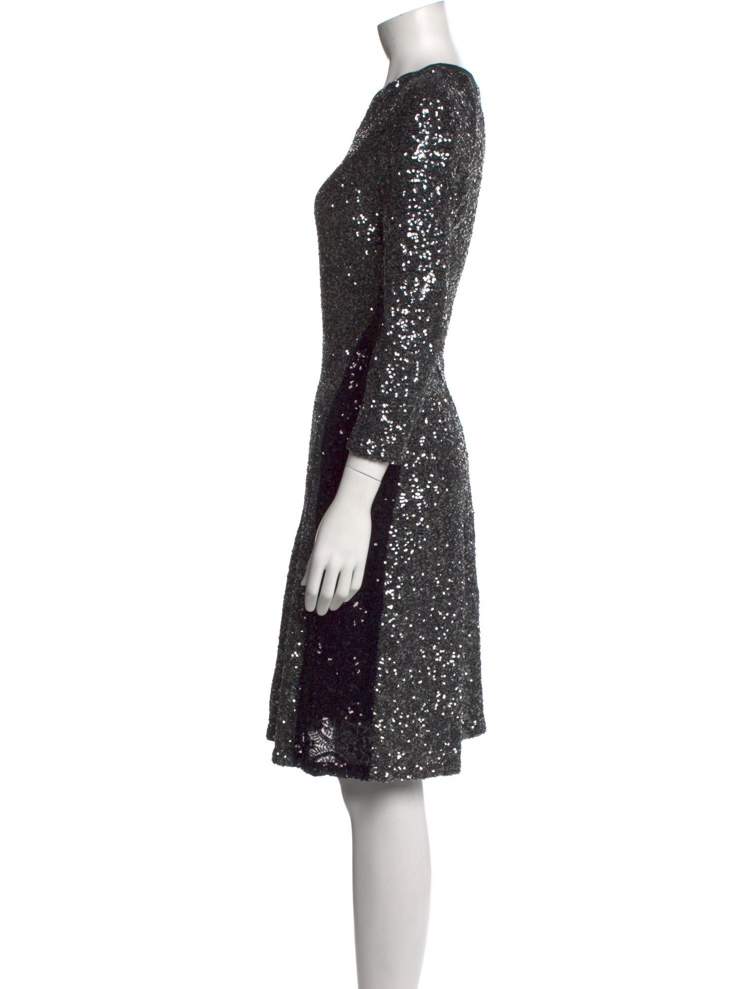 Koché V-Neck Mini Dress