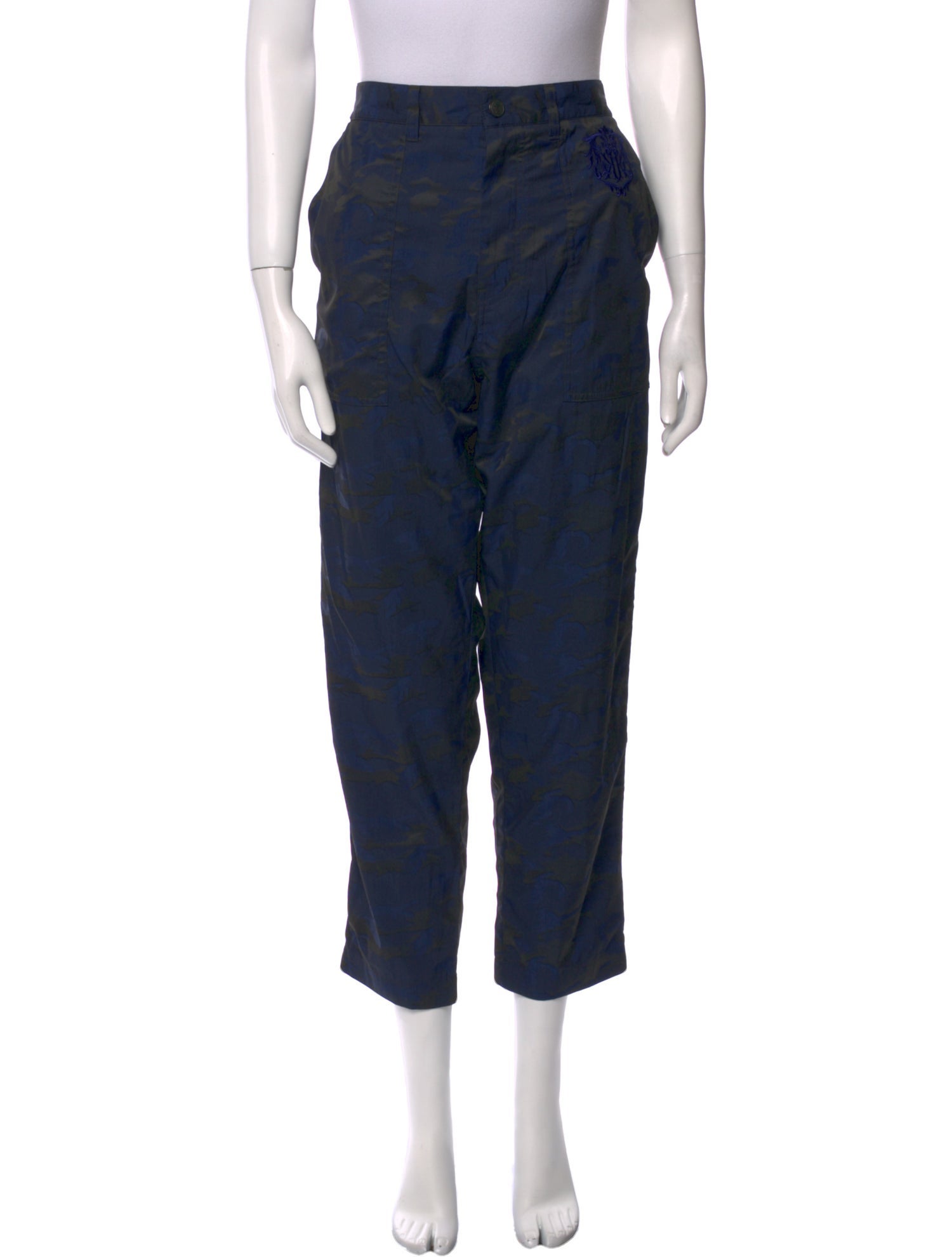 Koché Printed Straight Leg Pants