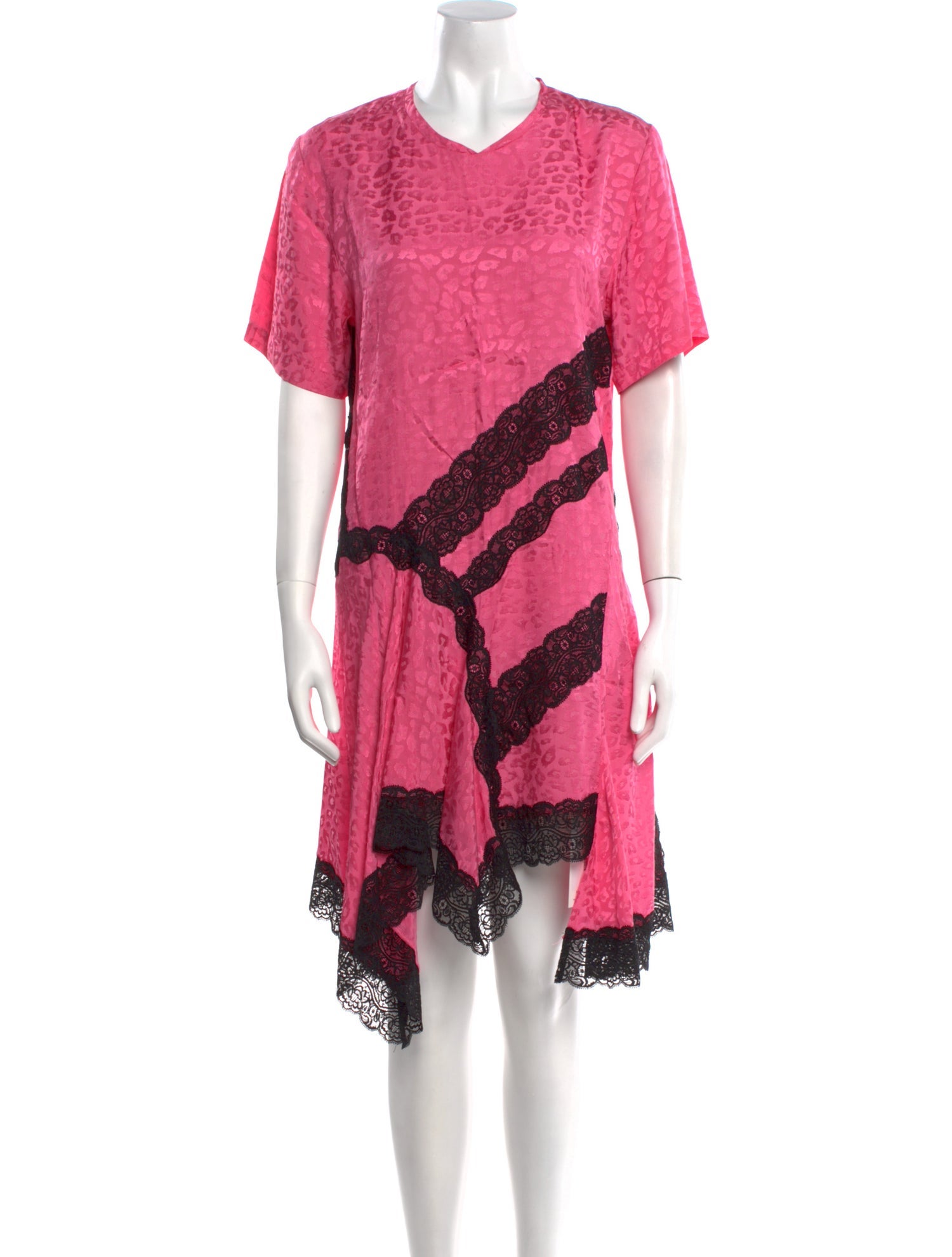 Koché Printed Knee-Length Dress