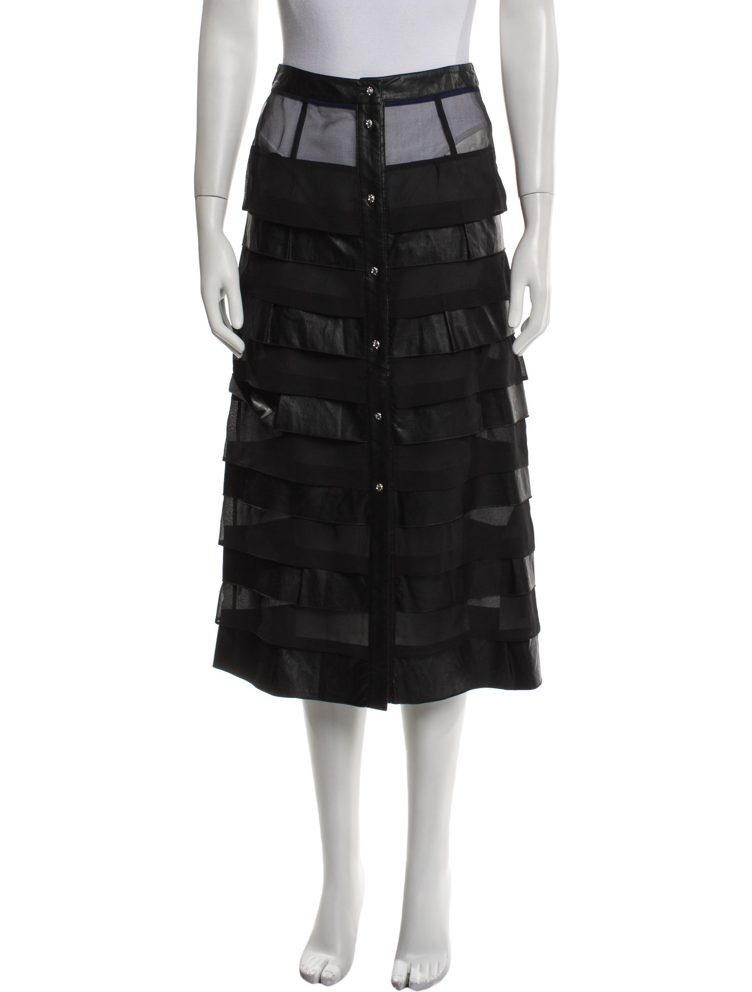 Koché Midi Length Skirt