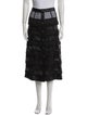 Koché Midi Length Skirt