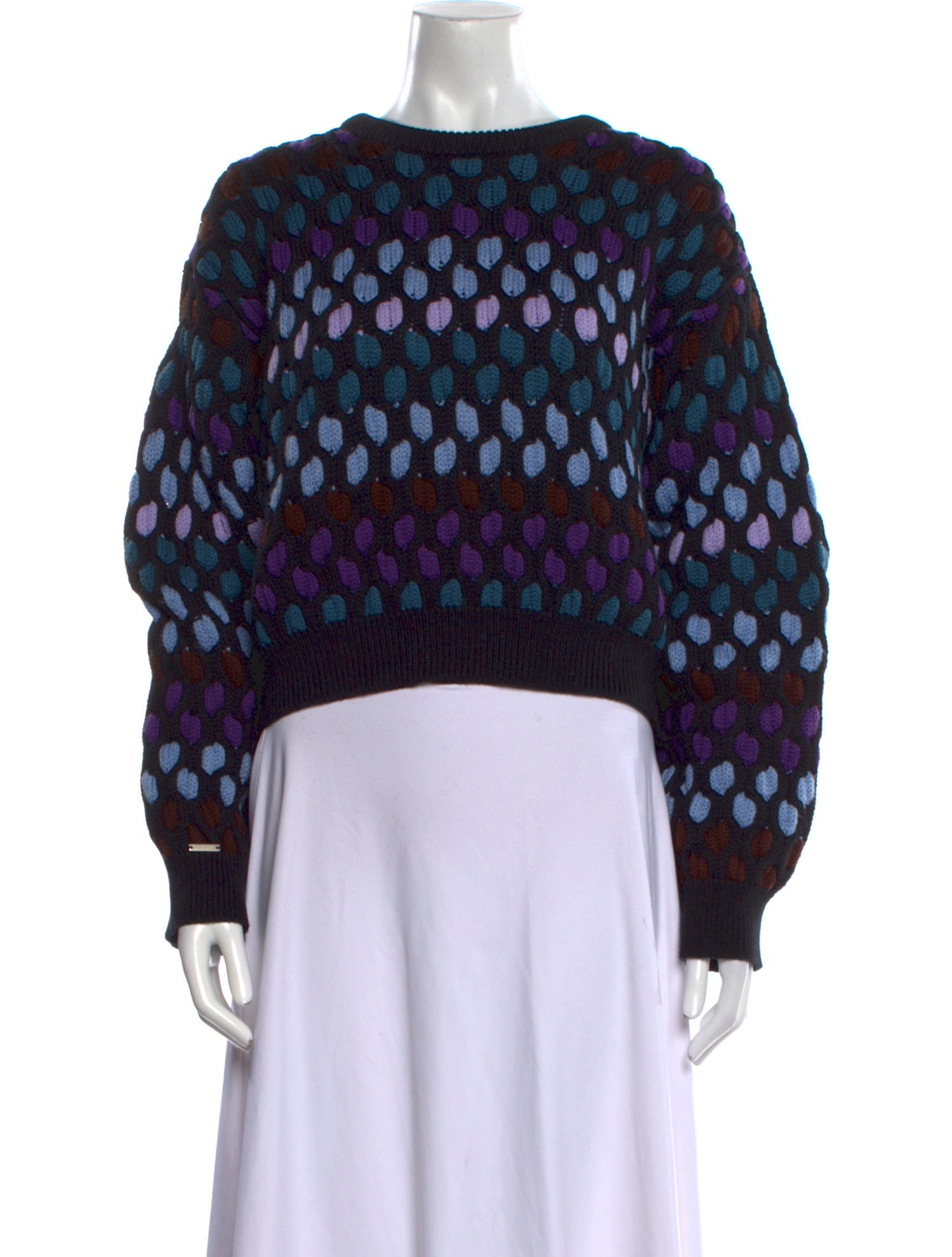 Koché Printed Crew Neck Sweater