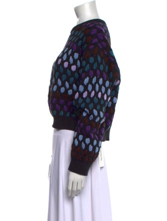 Koché Printed Crew Neck Sweater