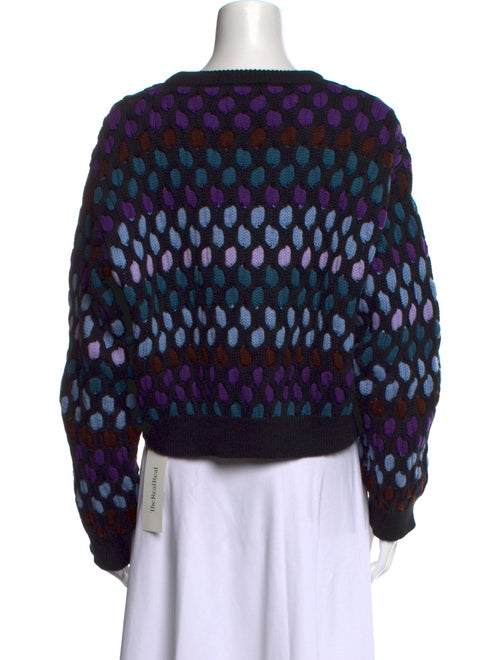 Koché Printed Crew Neck Sweater