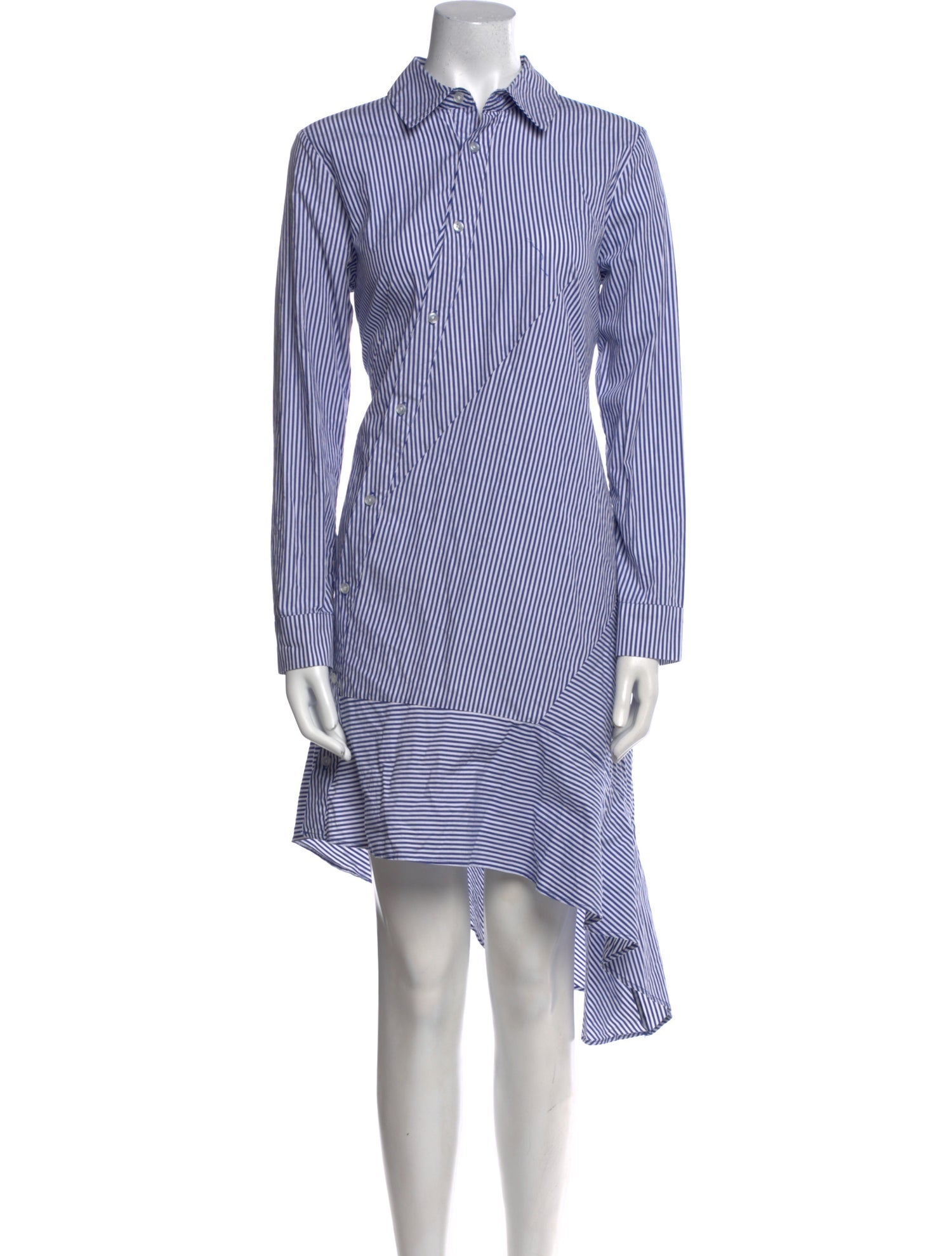 Koché Striped Mini Dress