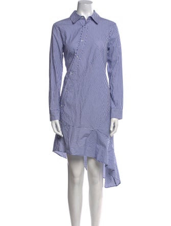 Koché Striped Mini Dress