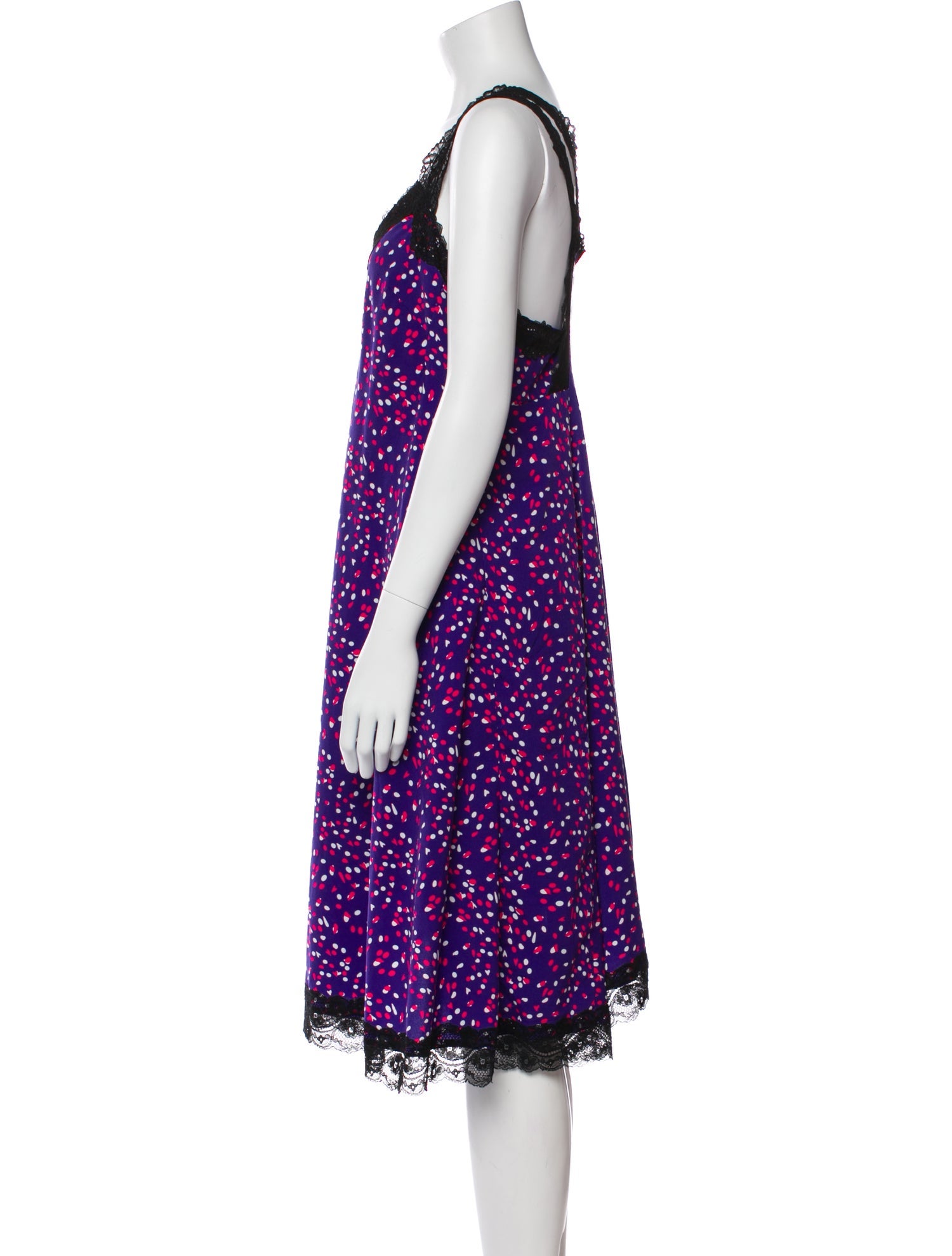 Koché Printed Knee-Length Dress