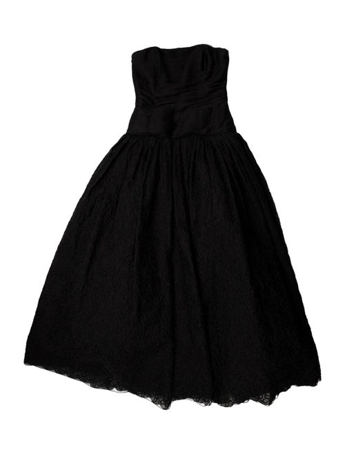 Chris Kole Strapless Long Dress