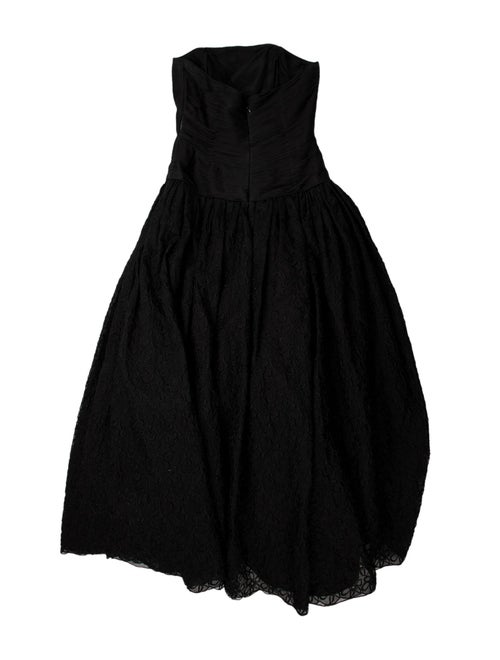 Chris Kole Strapless Long Dress