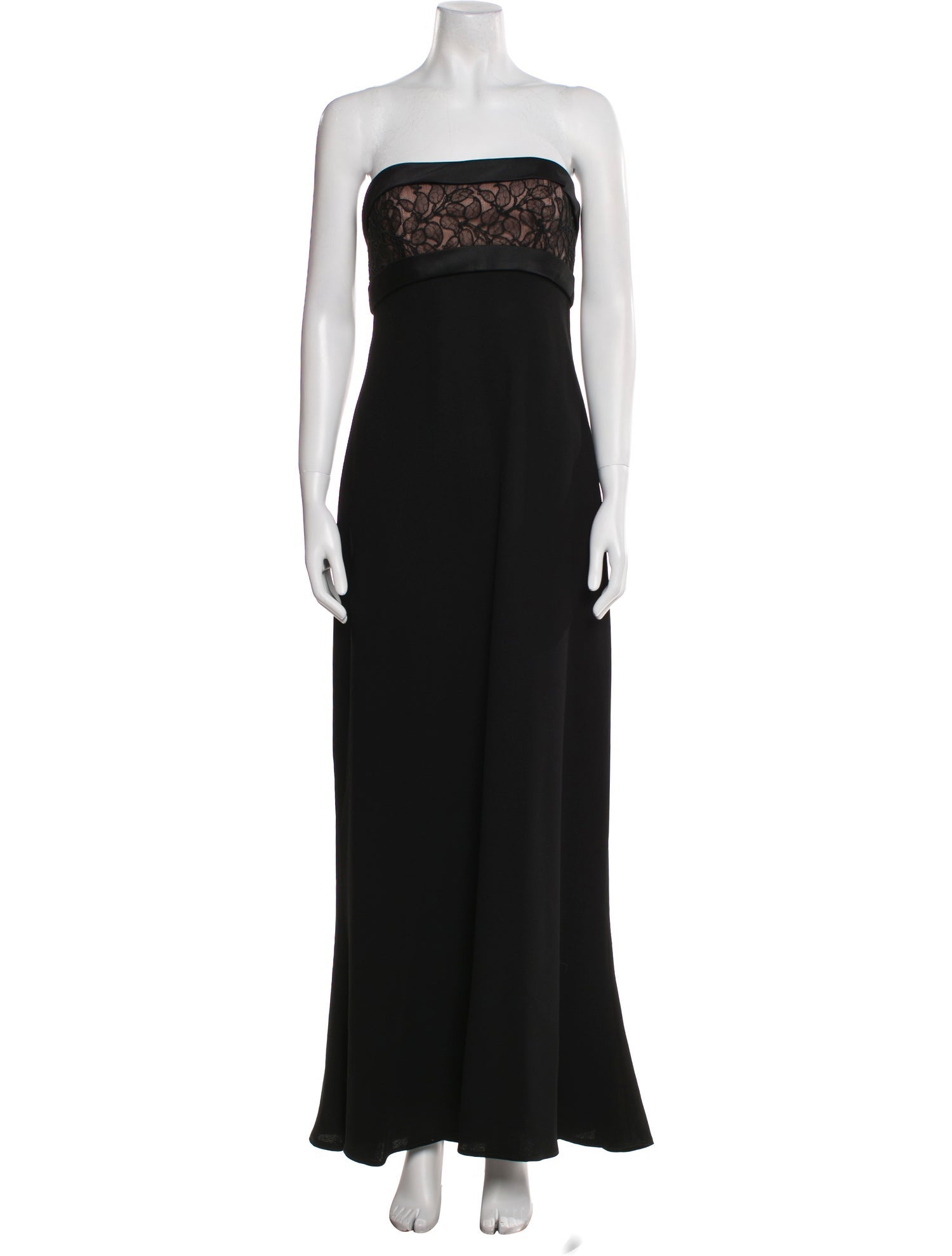 Chris Kole Strapless Long Dress