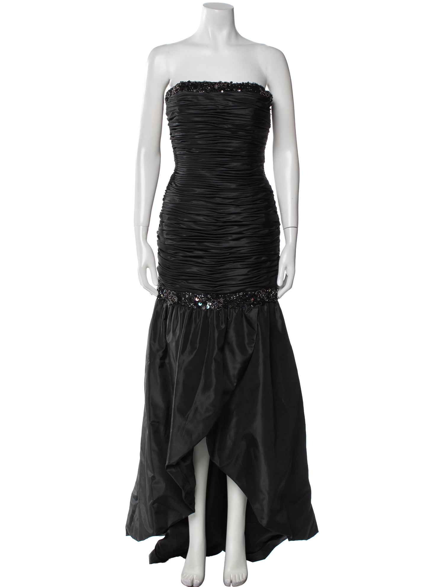 Chris Kole Strapless Long Dress