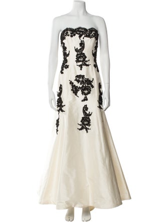 Chris Kole Silk Long Dress