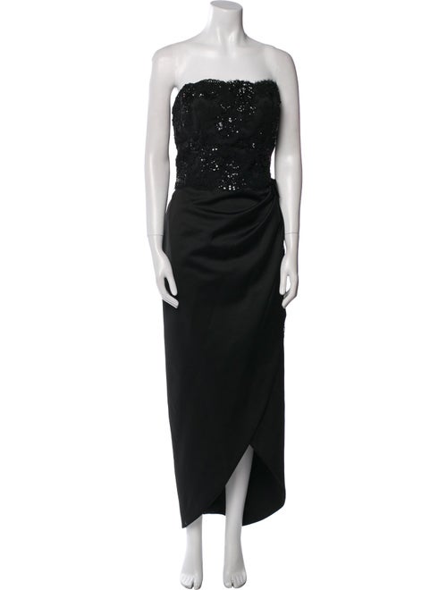 Chris Kole Strapless Long Dress