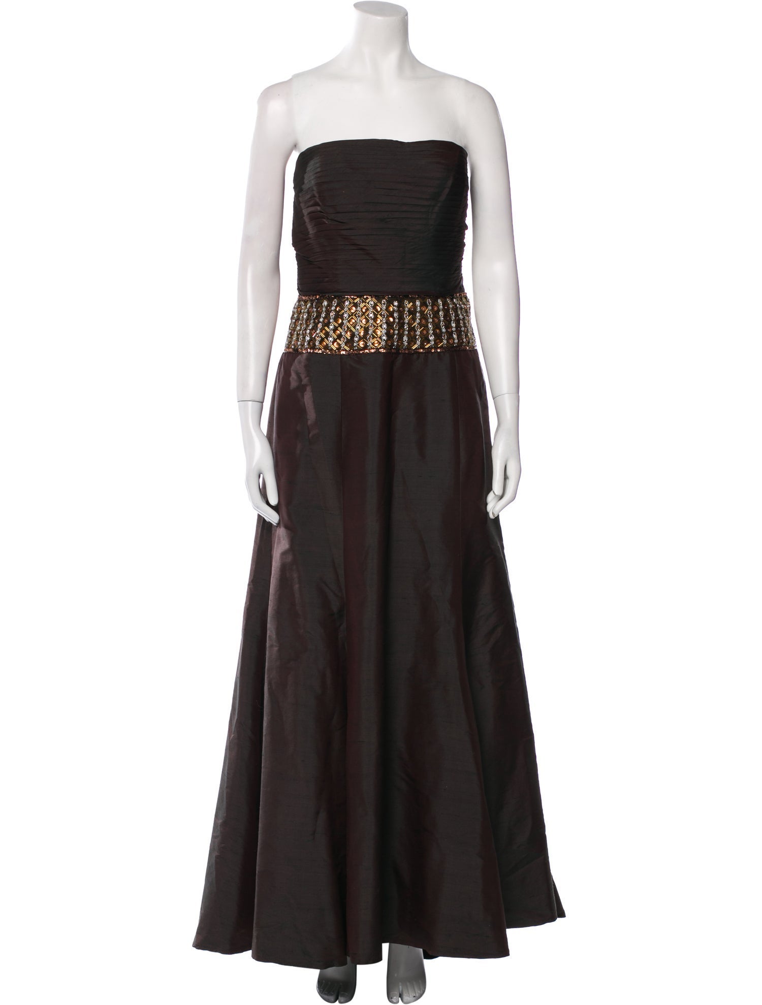 Chris Kole Silk Long Dress