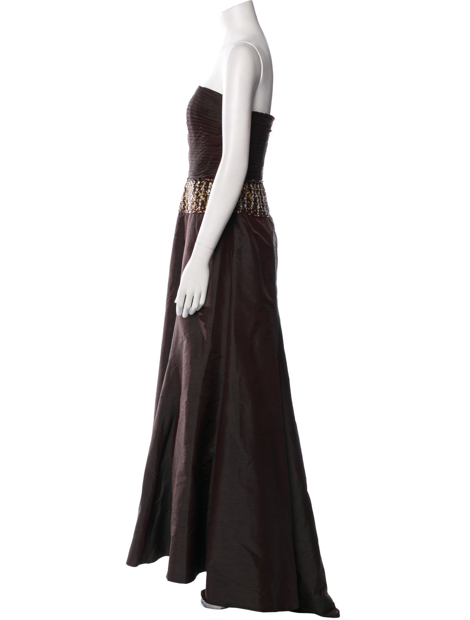 Chris Kole Silk Long Dress