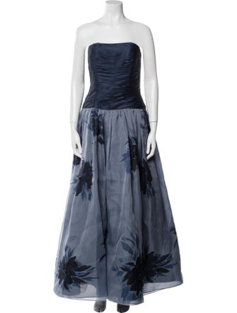 Chris Kole Silk Long Dress