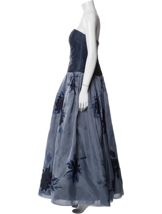 Chris Kole Silk Long Dress