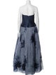 Chris Kole Silk Long Dress