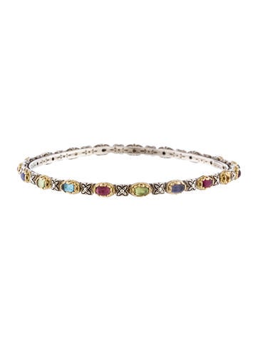 Konstantino Clio Multi-Gemstone Bangle