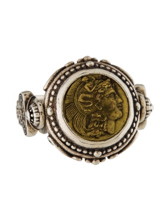 Konstantino Athena Coin Flip Ring