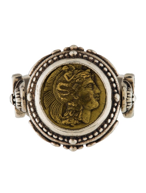 Konstantino Athena Coin Flip Ring