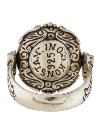 Konstantino Athena Coin Flip Ring
