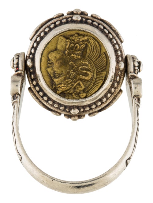 Konstantino Athena Coin Flip Ring
