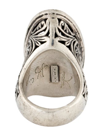 Konstantino Diamond Cross Cocktail Ring