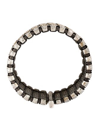 Konstantino Two-Tone Wide Bracelet