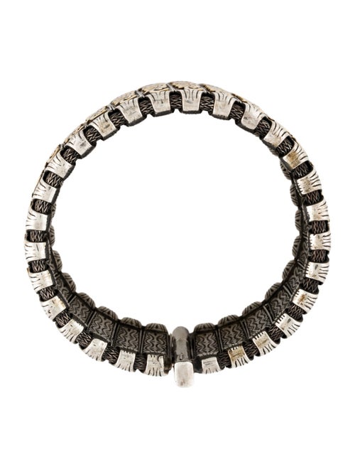 Konstantino Two-Tone Wide Bracelet