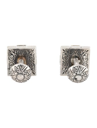 Konstantino Diamond Cross Cufflinks