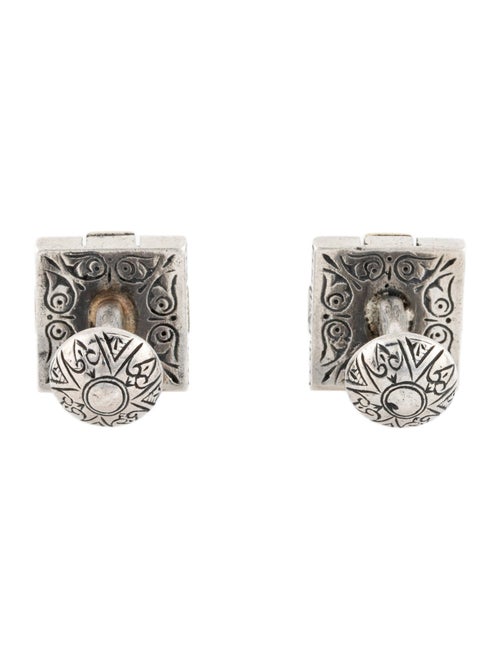 Konstantino Diamond Cross Cufflinks