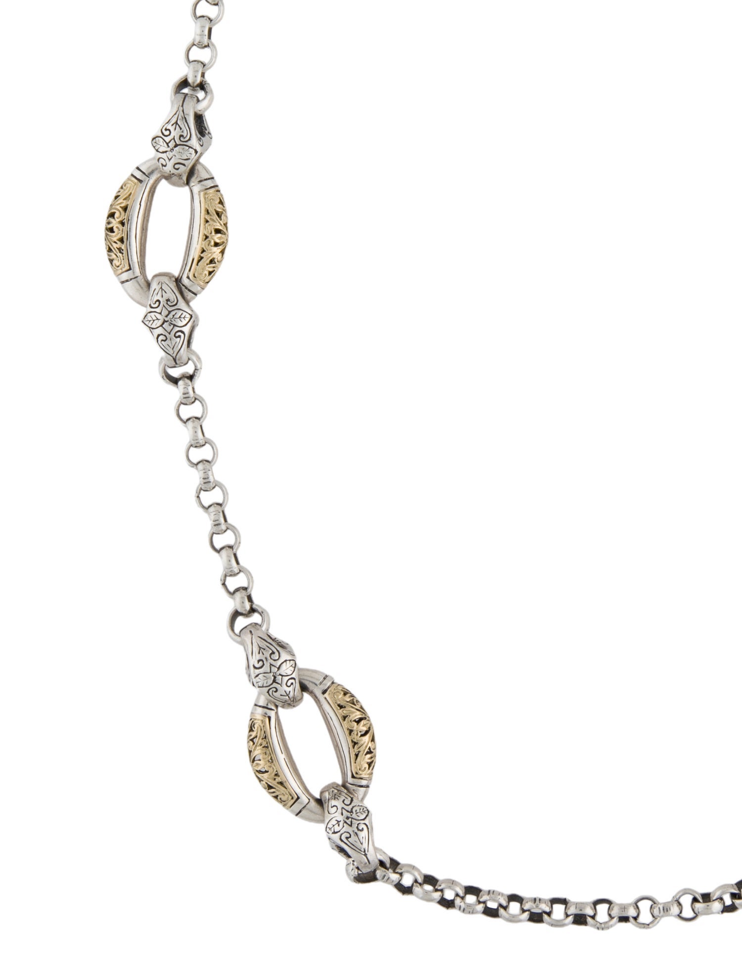 Konstantino Two-Tone Daphne Chain Necklace