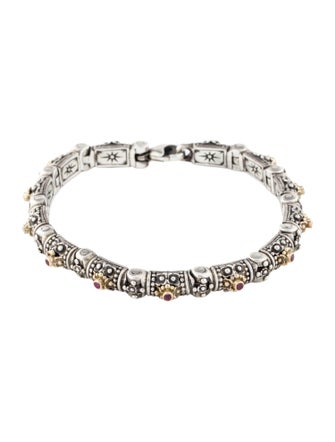 Konstantino Ruby Link Bracelet