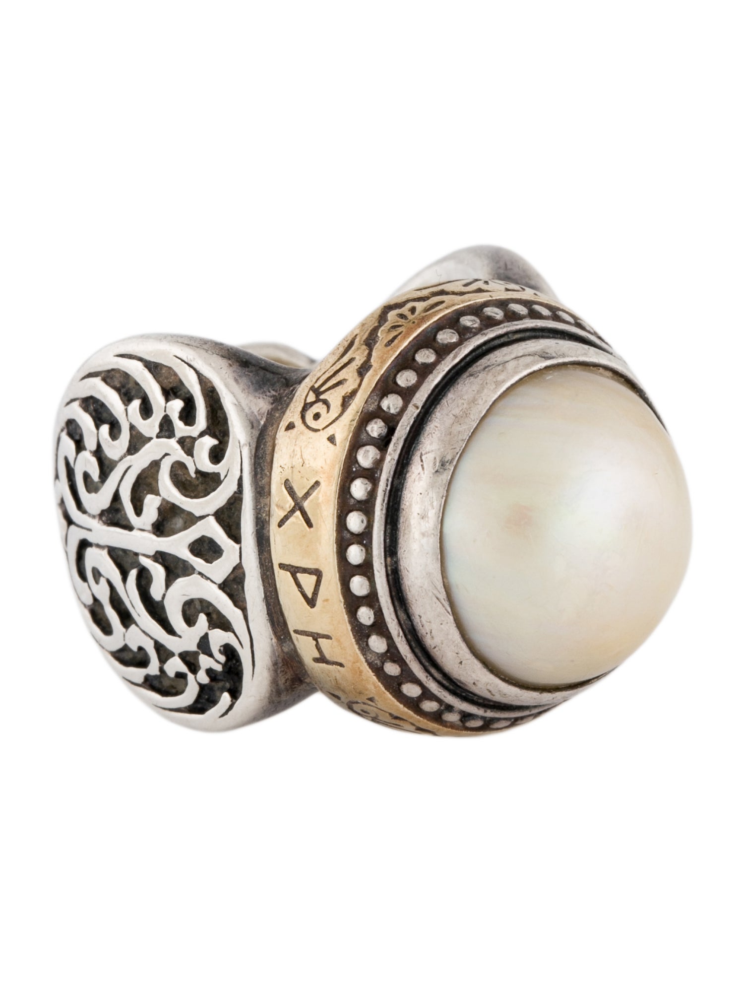 Konstantino Pearl Cocktail Ring