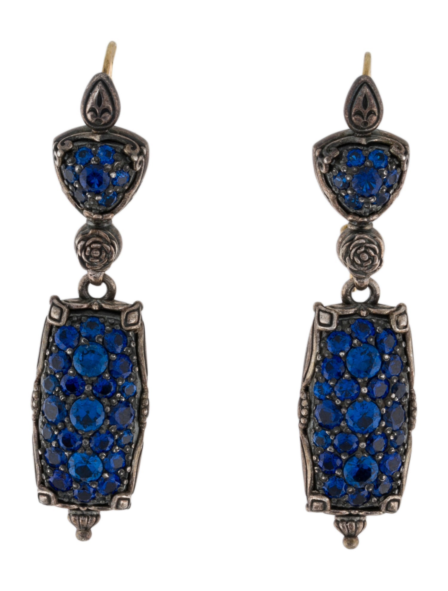 Konstantino Spinel Drop Earrings